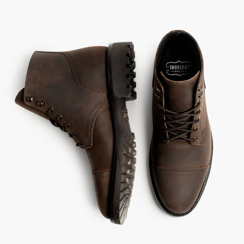 Men's Luxury High-Top Lace-up Boots