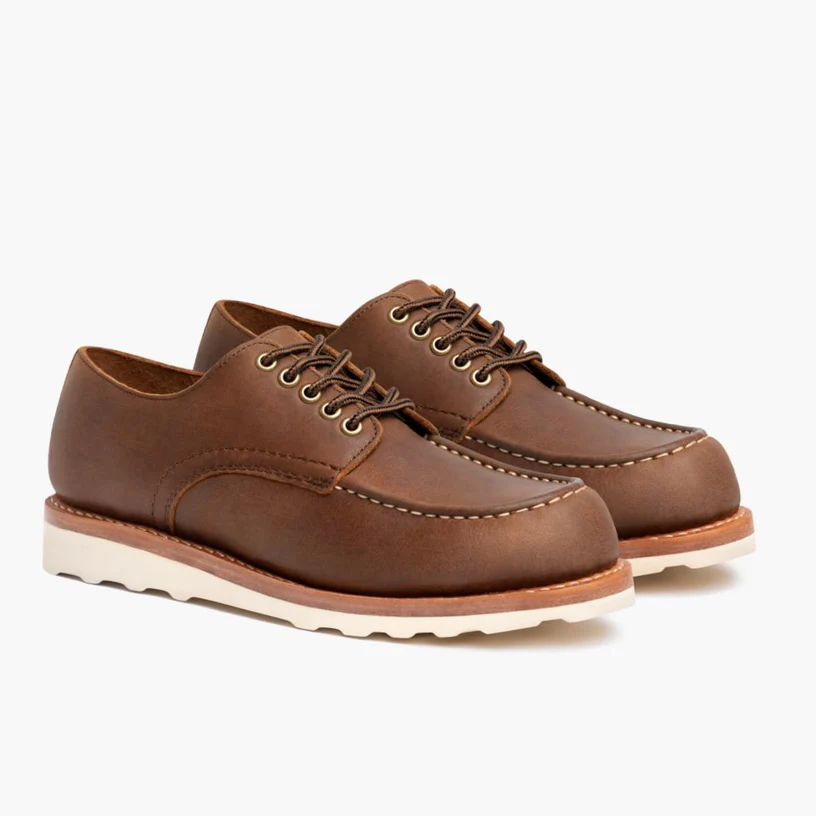 Adobe Leather Moc Toe Casual Shoes