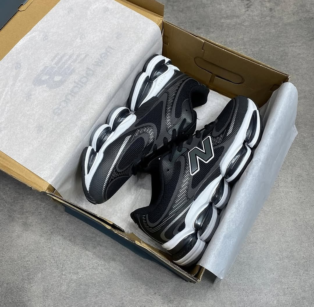 Black Grey Air Cushion Sports Sneakers