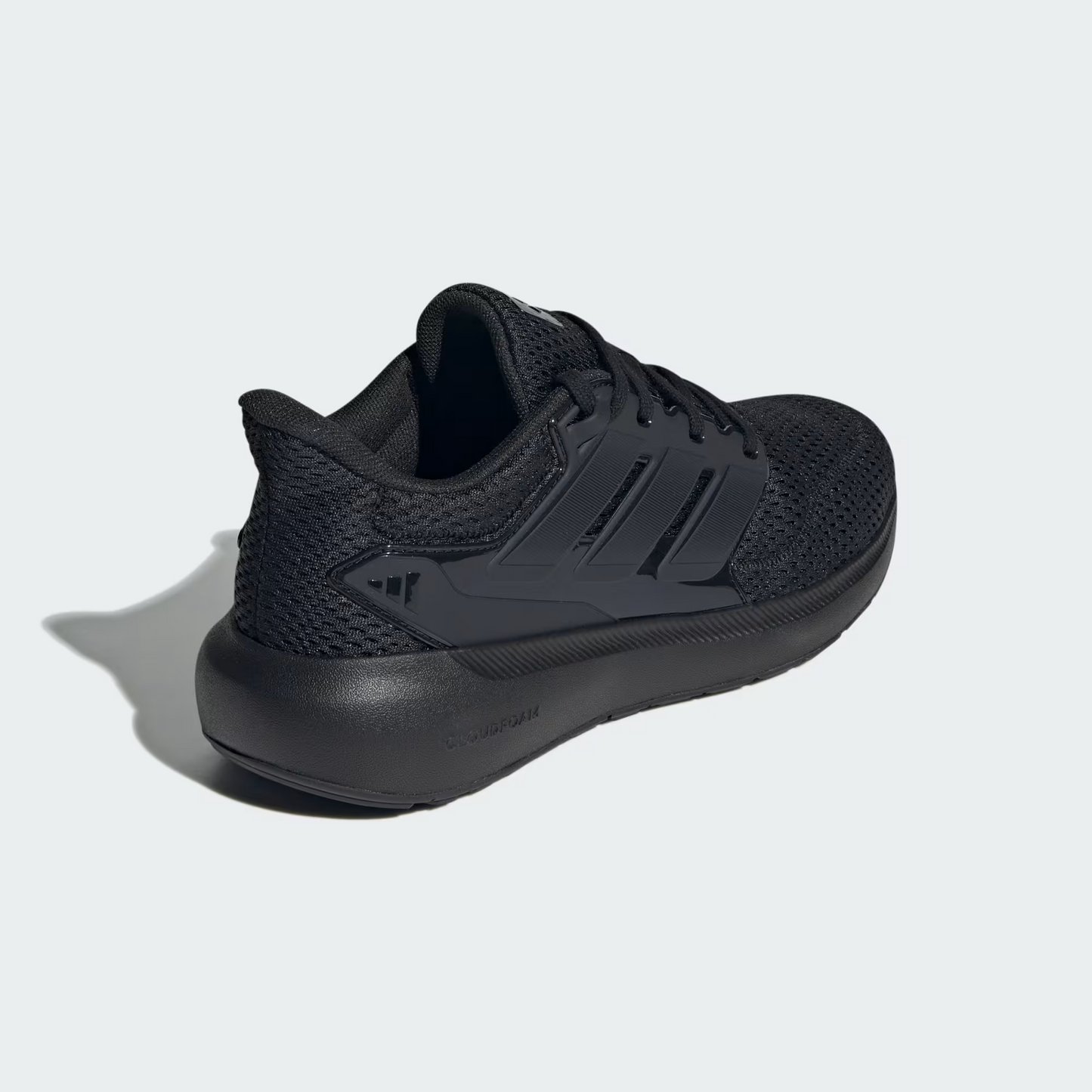 Black Lightweight Cushioned Running Shoes