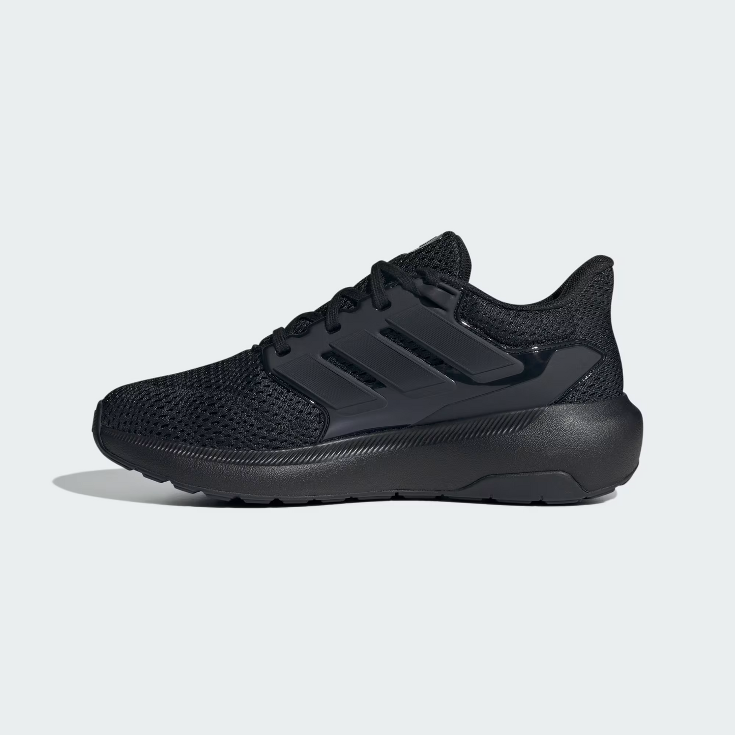 Black Lightweight Cushioned Running Shoes
