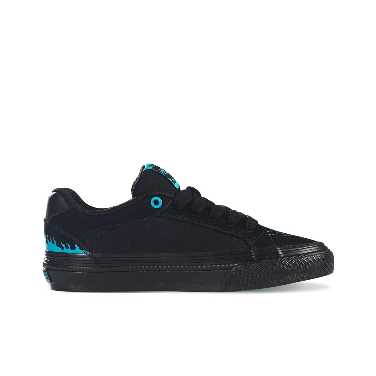 Black Blue Non-Slip Skate Sneakers