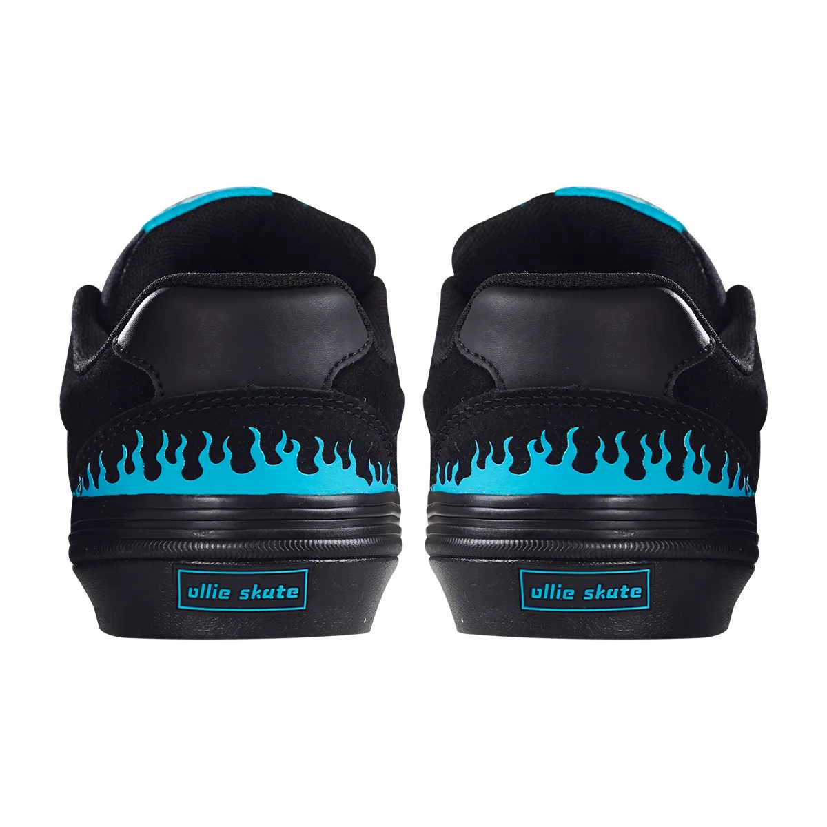 Black Blue Non-Slip Skate Sneakers