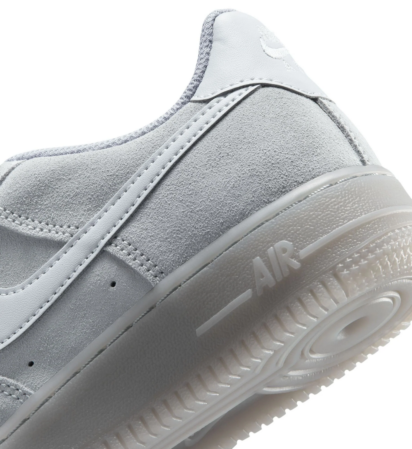 Grey Suede Low-Top Sneakers