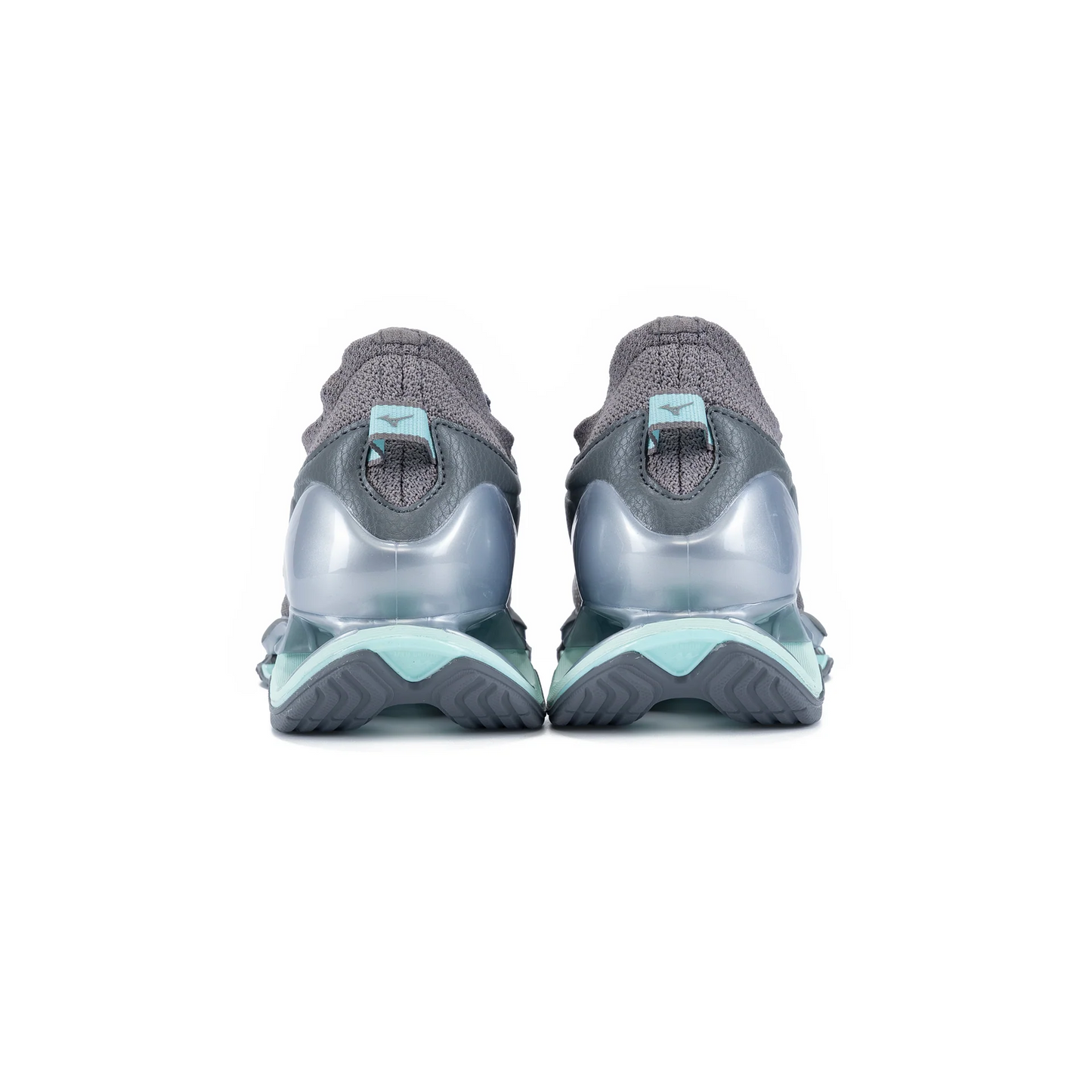 Grey Mint Wave Sneakers