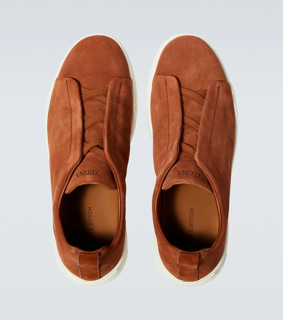 Triple Stitch Tennis Sneakers