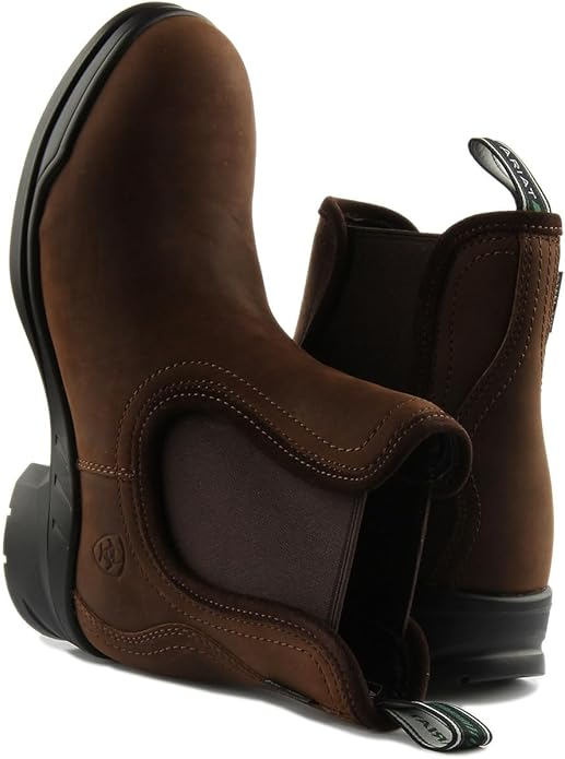 Men's Square Toe Western Chelsea Boot