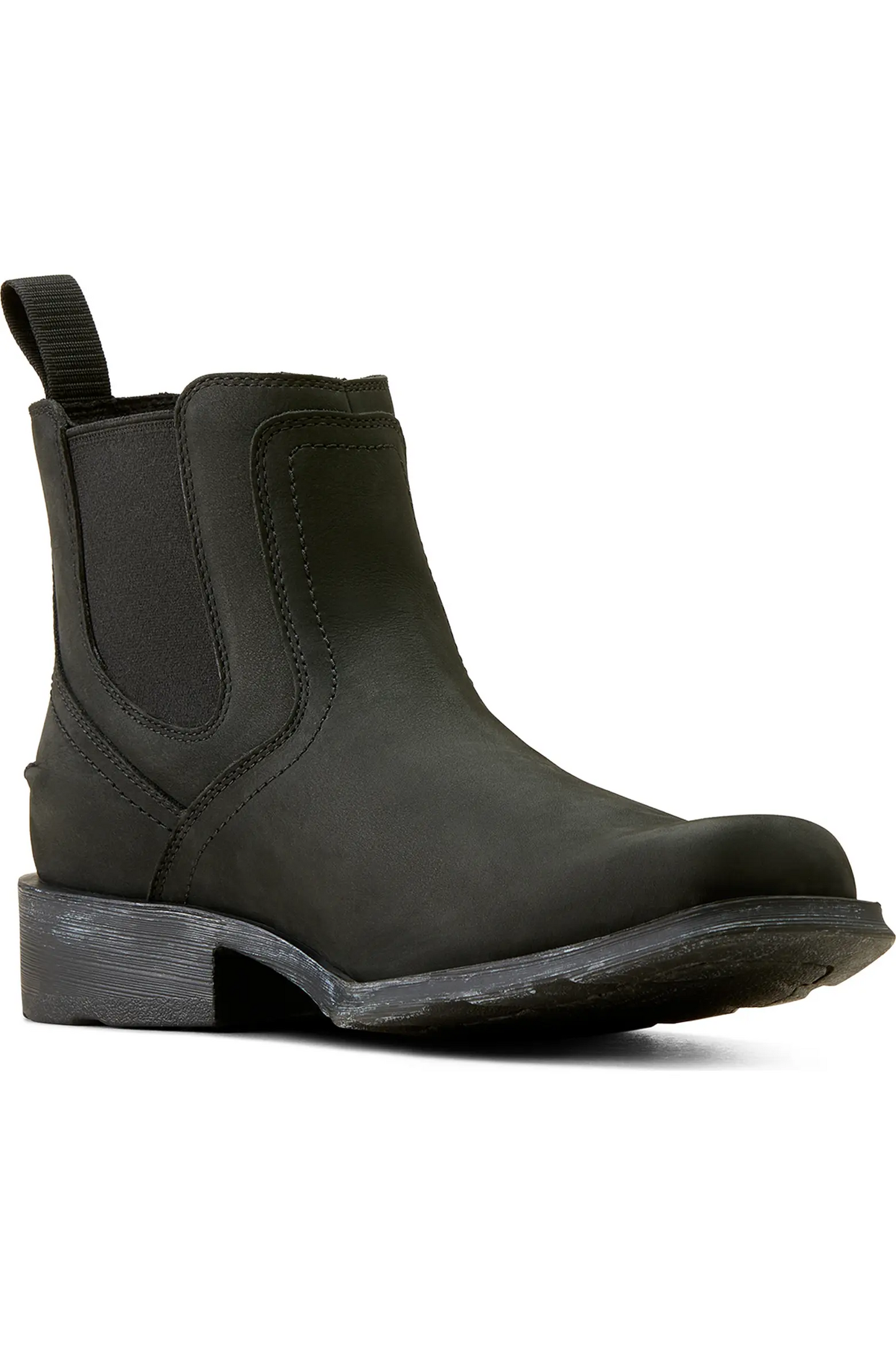 Men's Square Toe Western Chelsea Boot