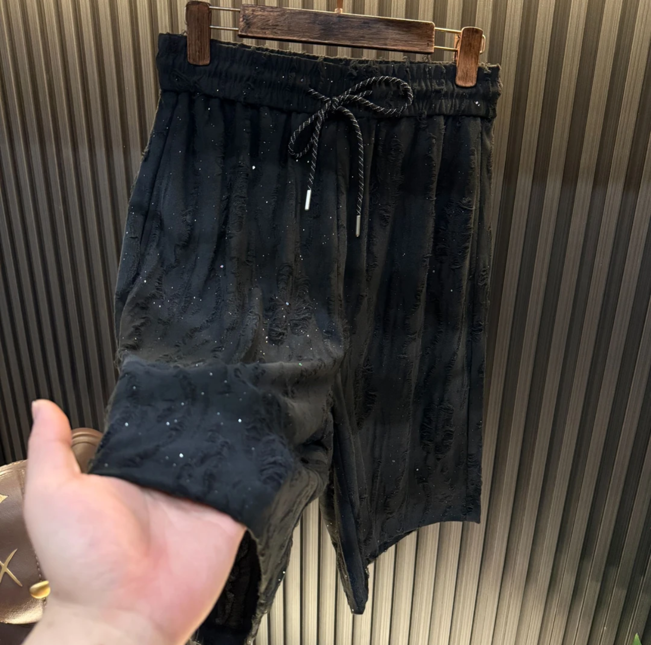 Summer versatile men's thin loose pants