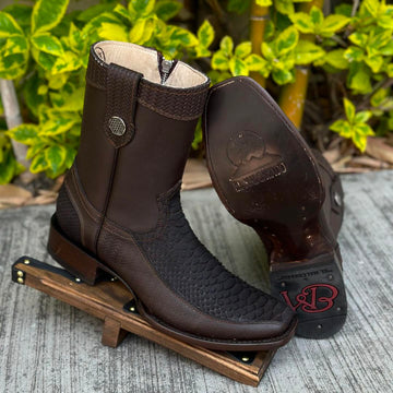 Men's Vintage Python Leather Cowboy Boots