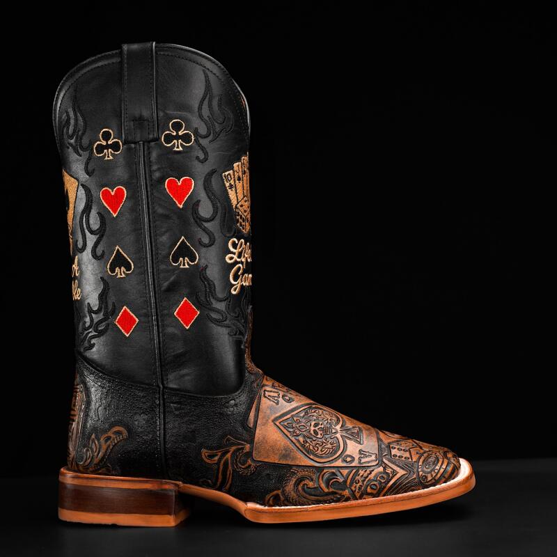 Royal Flush Country Cowboy Boots