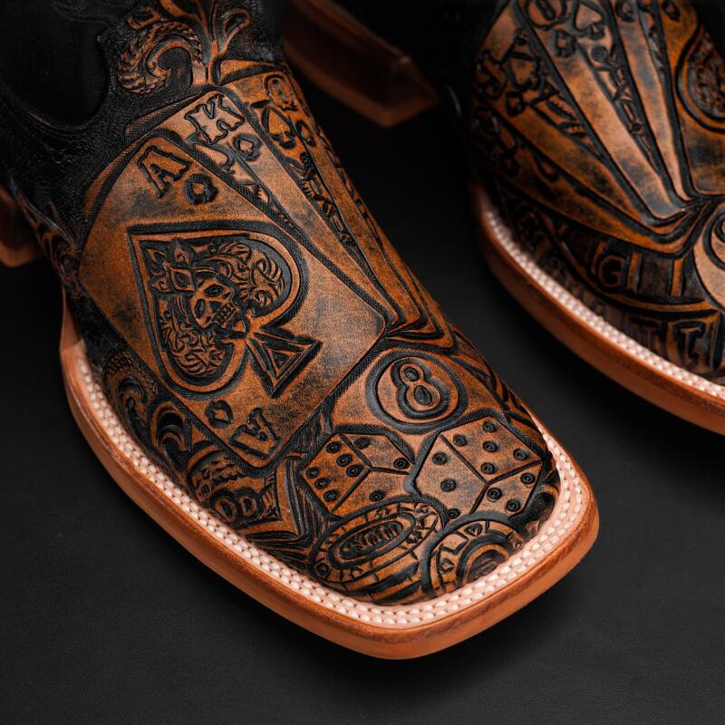 Royal Flush Country Cowboy Boots
