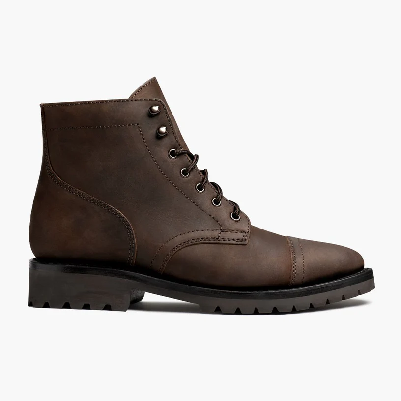 Men's Luxury High-Top Lace-up Boots