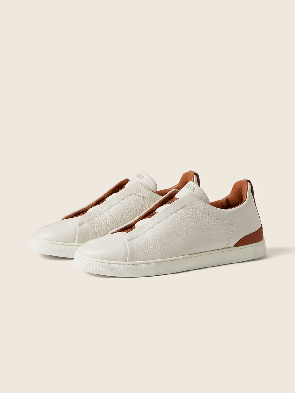 Deerhide Triple Stitching Sneakers