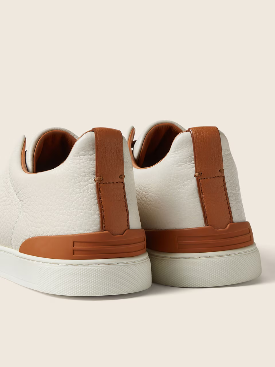 Deerhide Triple Stitching Sneakers