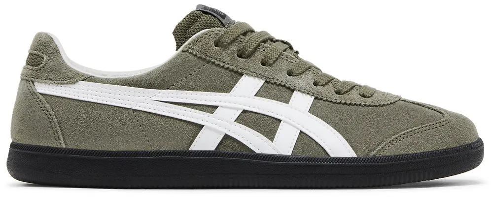 Military green retro German training shoes