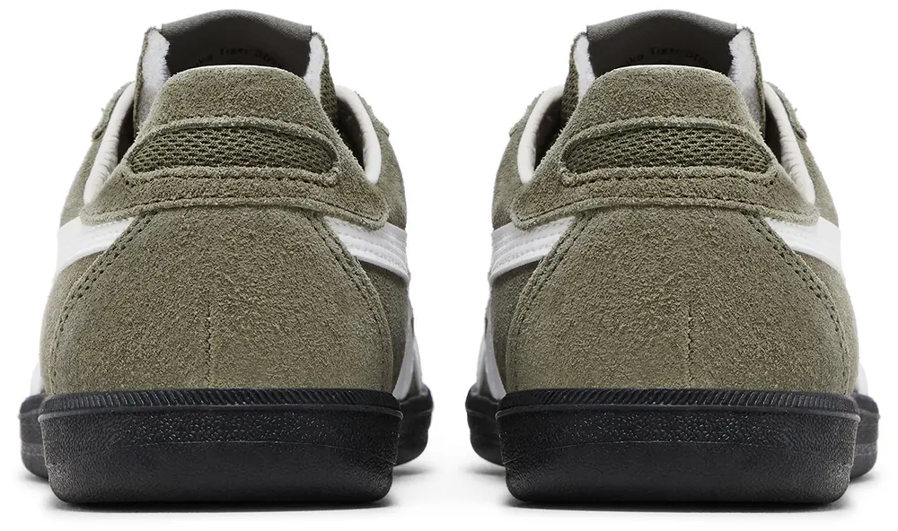 Military green retro German training shoes