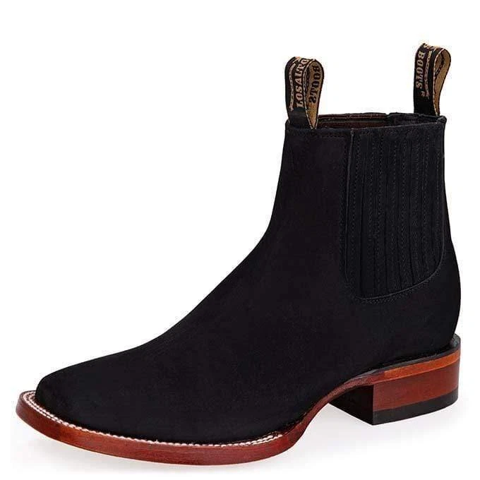 Men's genuine leather suede ankle boots