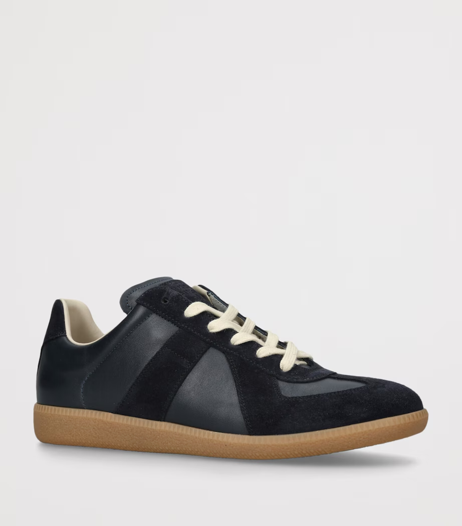 Low-Top Leather Sneakers