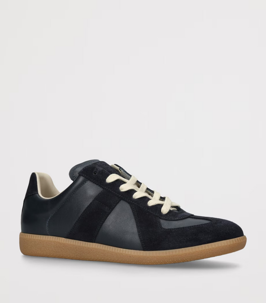 Low-Top Leather Sneakers