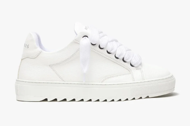 Platform Canvas Leather Shoes