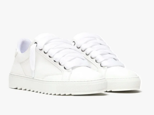 Platform Canvas Leather Shoes