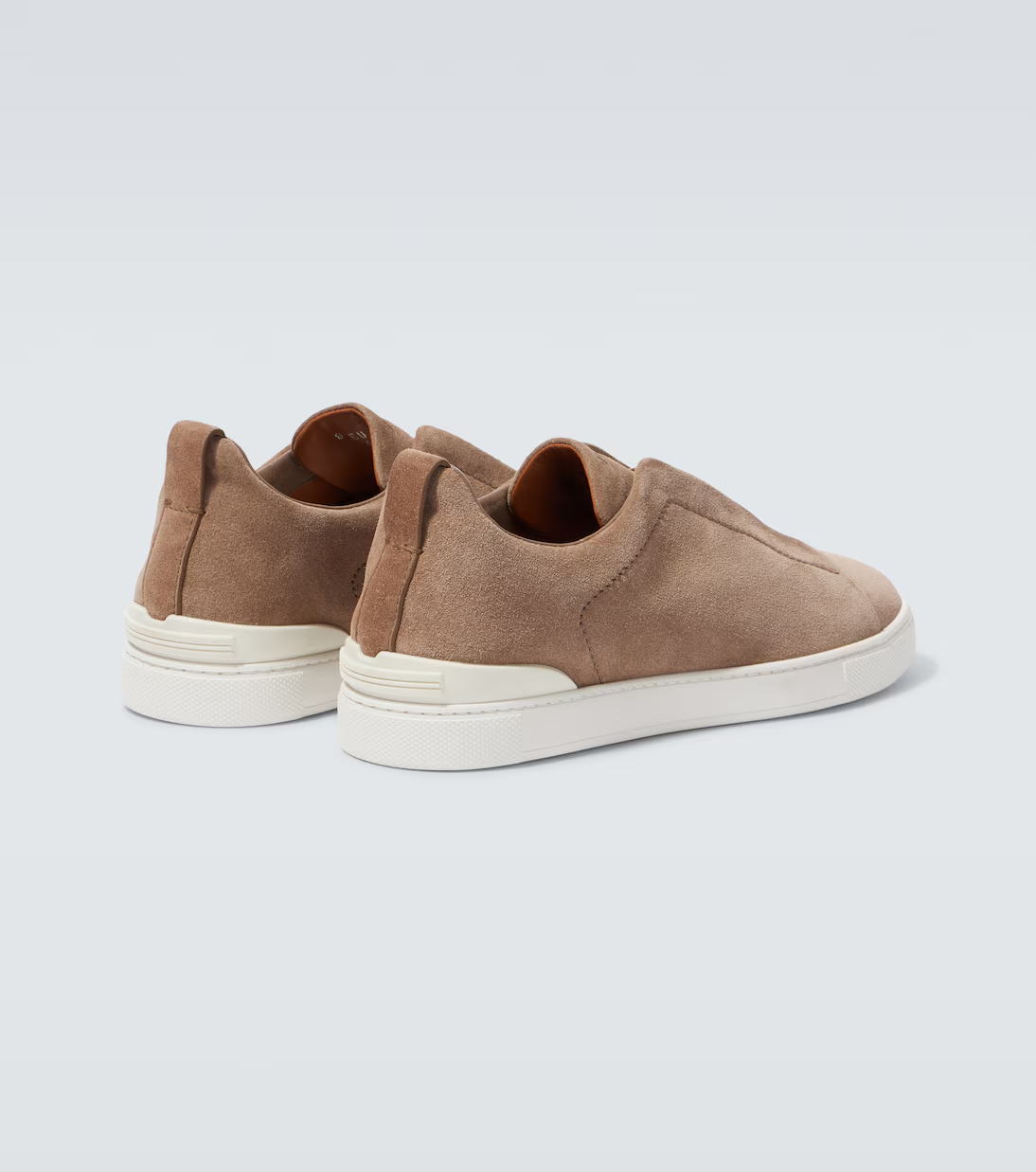 Triple Stitch suede sneakers