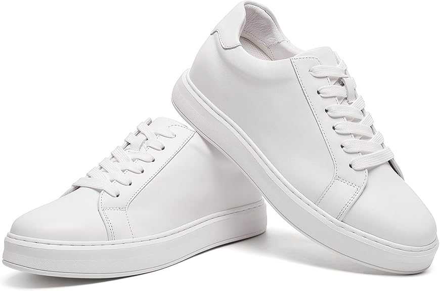 Men's Soft Breathable Leather Sneakers