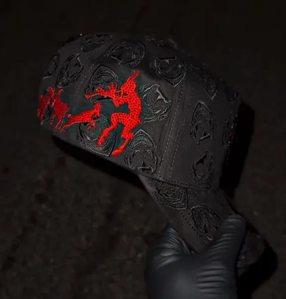 LUCIFER U2 Velvet Baseball Cap(⏰$20 off in the last week!)