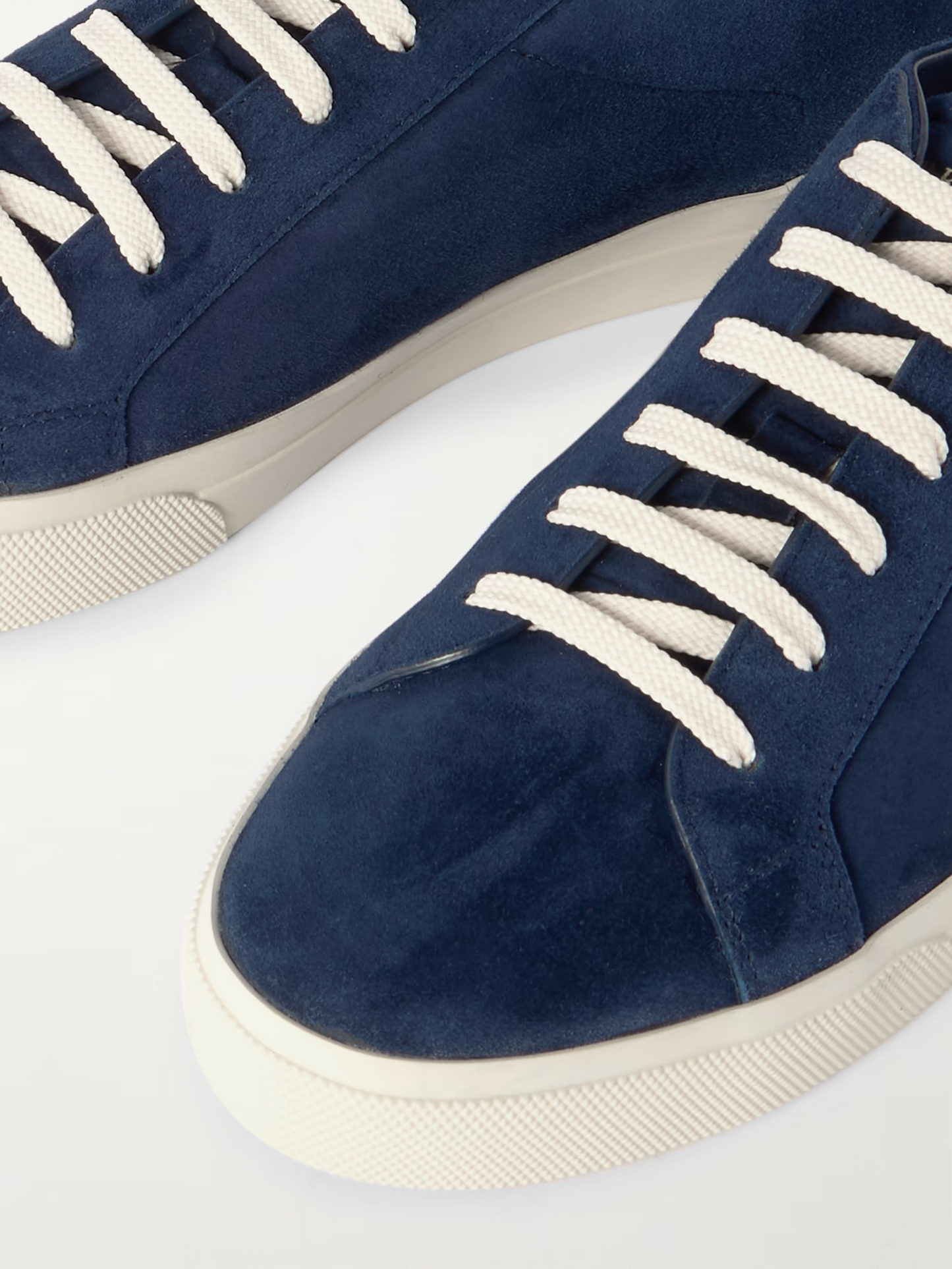 Refined Suede Low-Top Sneakers