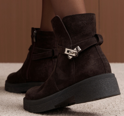 Men's Brown Suede Ankle Boots