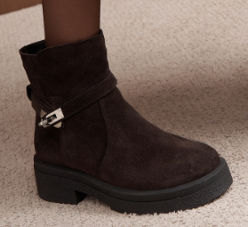 Men's Brown Suede Ankle Boots