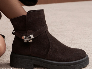 Men's Brown Suede Ankle Boots