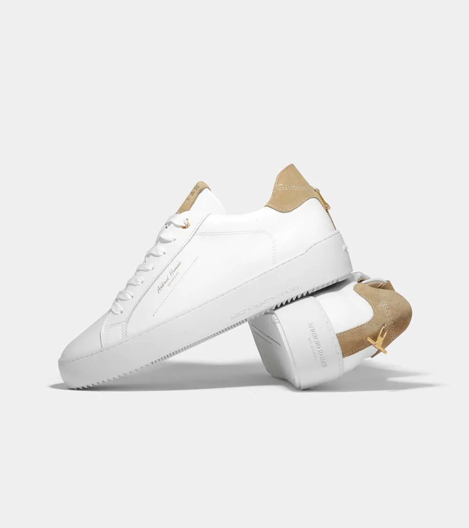 Men's Leather Carbon Trainers