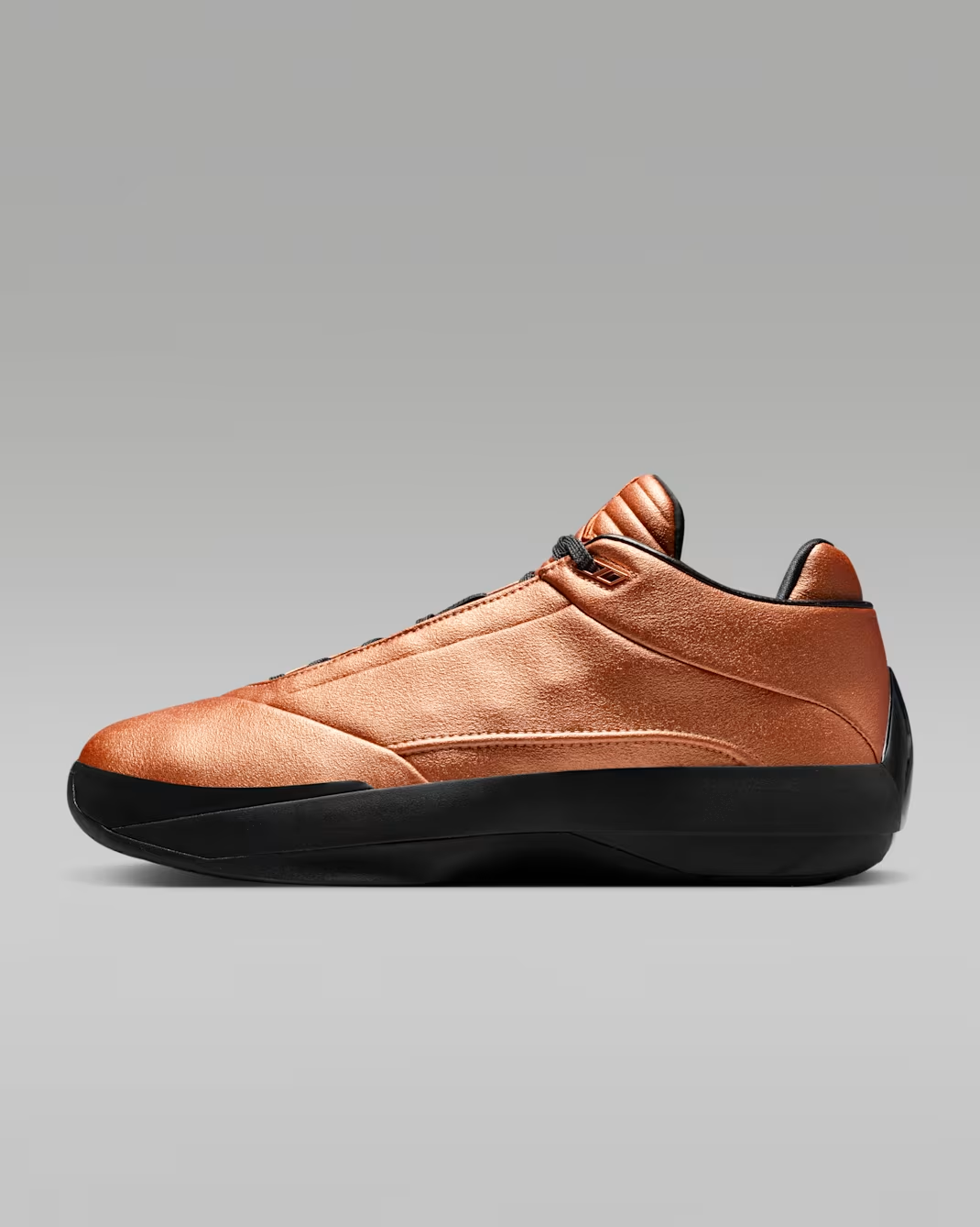 Metallic Copper Basketball Sneakers