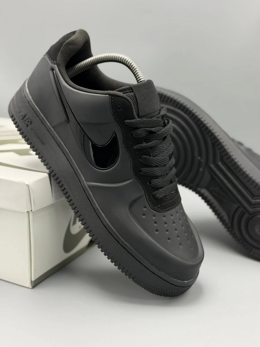 Triple Black Foamposite Pro Cup Sneakers