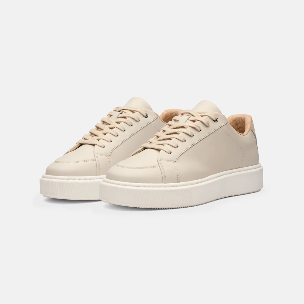 Premium Leather and Suede Trainers