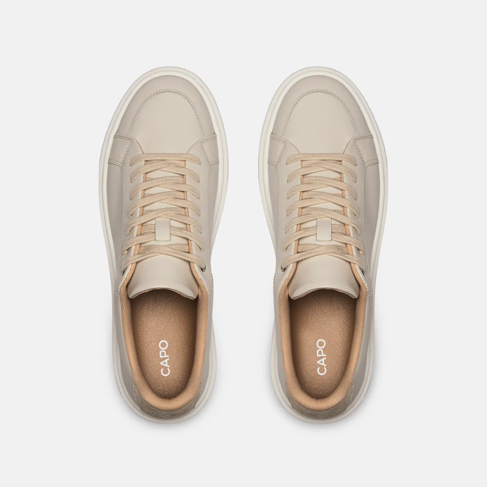 Premium Leather and Suede Trainers