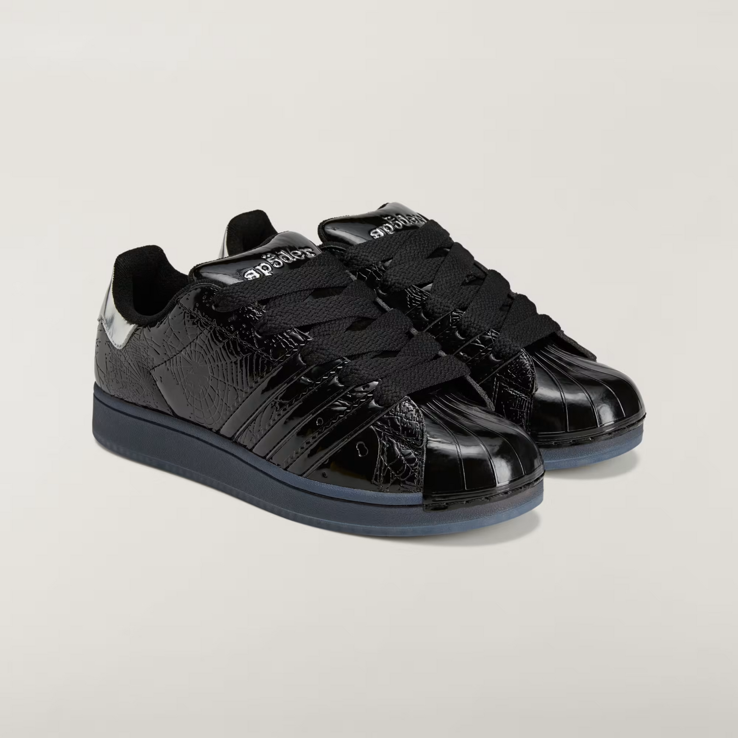 Web Graphic Shell Toe Sneakers