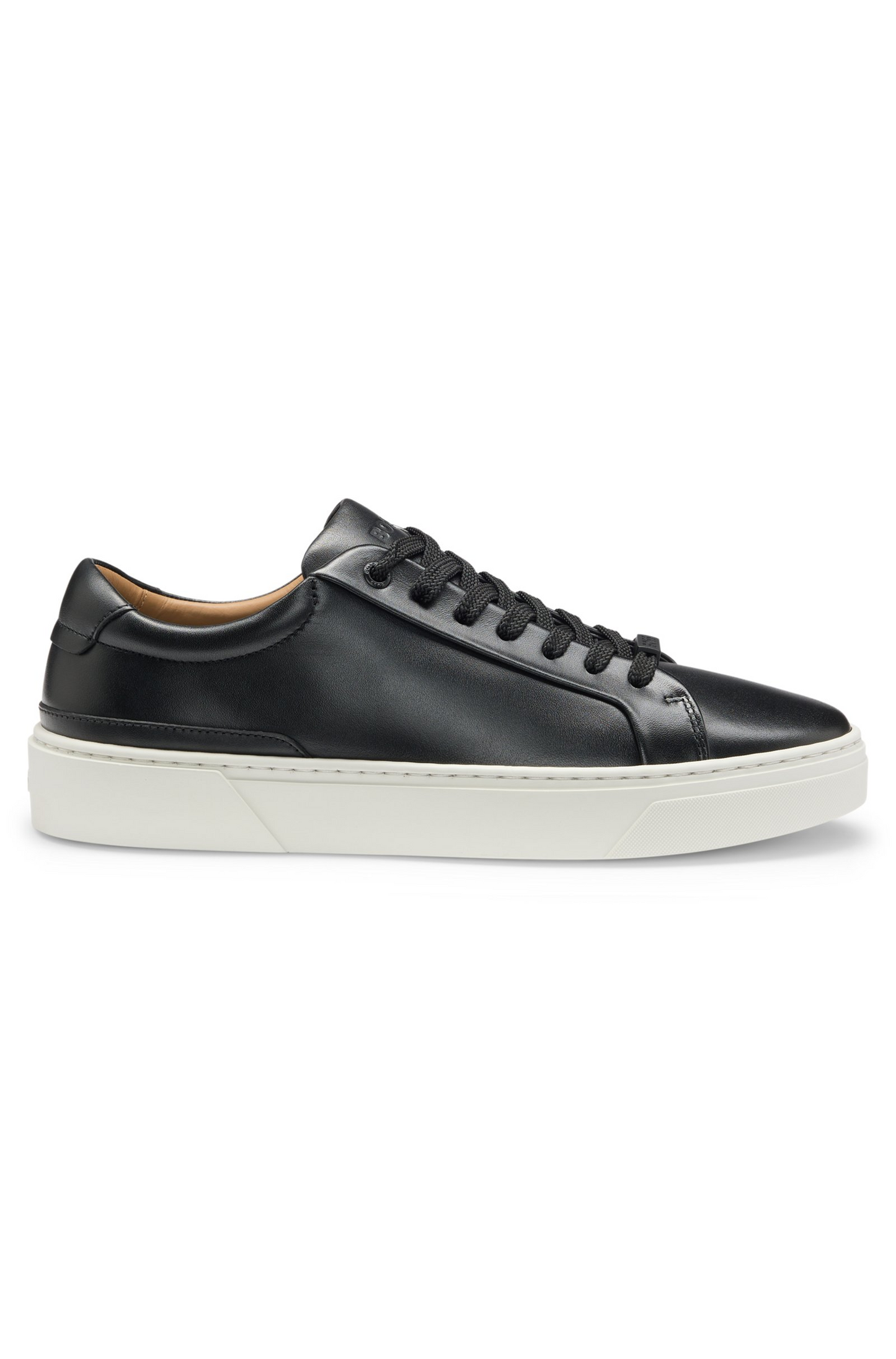 Premium Leather Low-Top Trainers