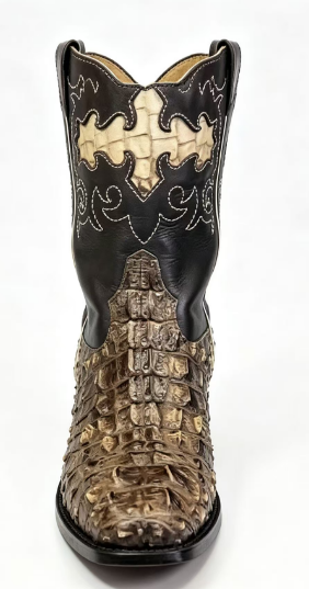 Hornback Alligator Leather Cowboy Boots