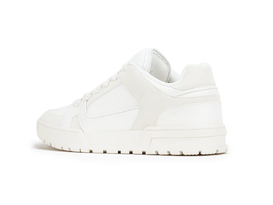 Chunky Sole White Fashion Sneakers
