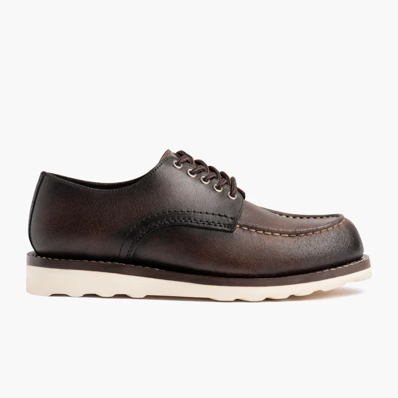 Adobe Leather Moc Toe Casual Shoes