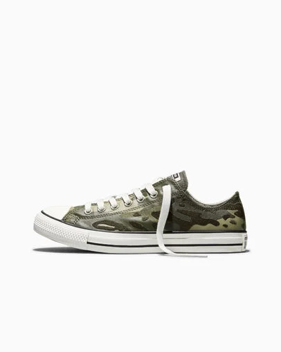 Wide Fit Comfortable Camo Canvas Shoes
