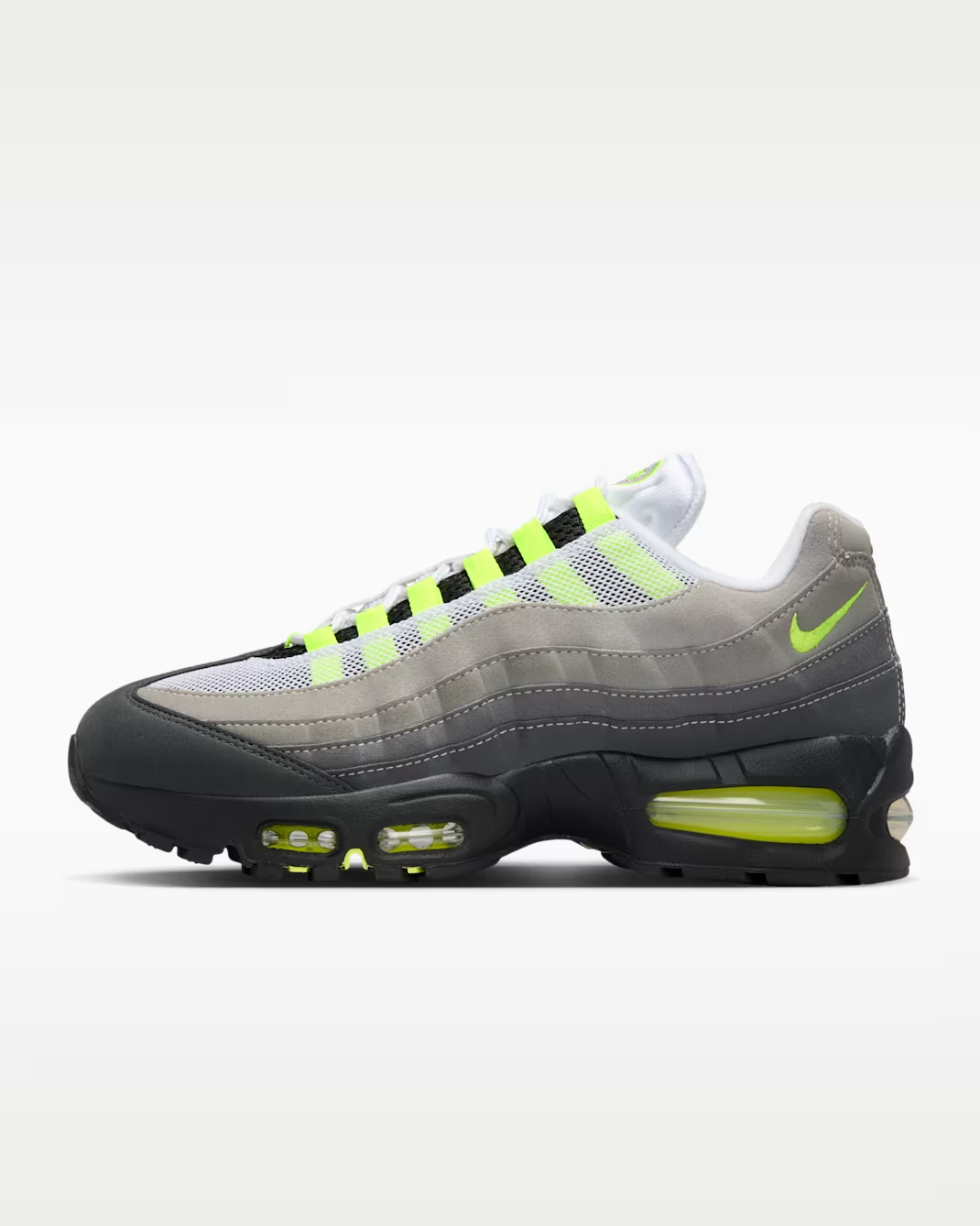 Wavy Air Cushion Layered Sneakers