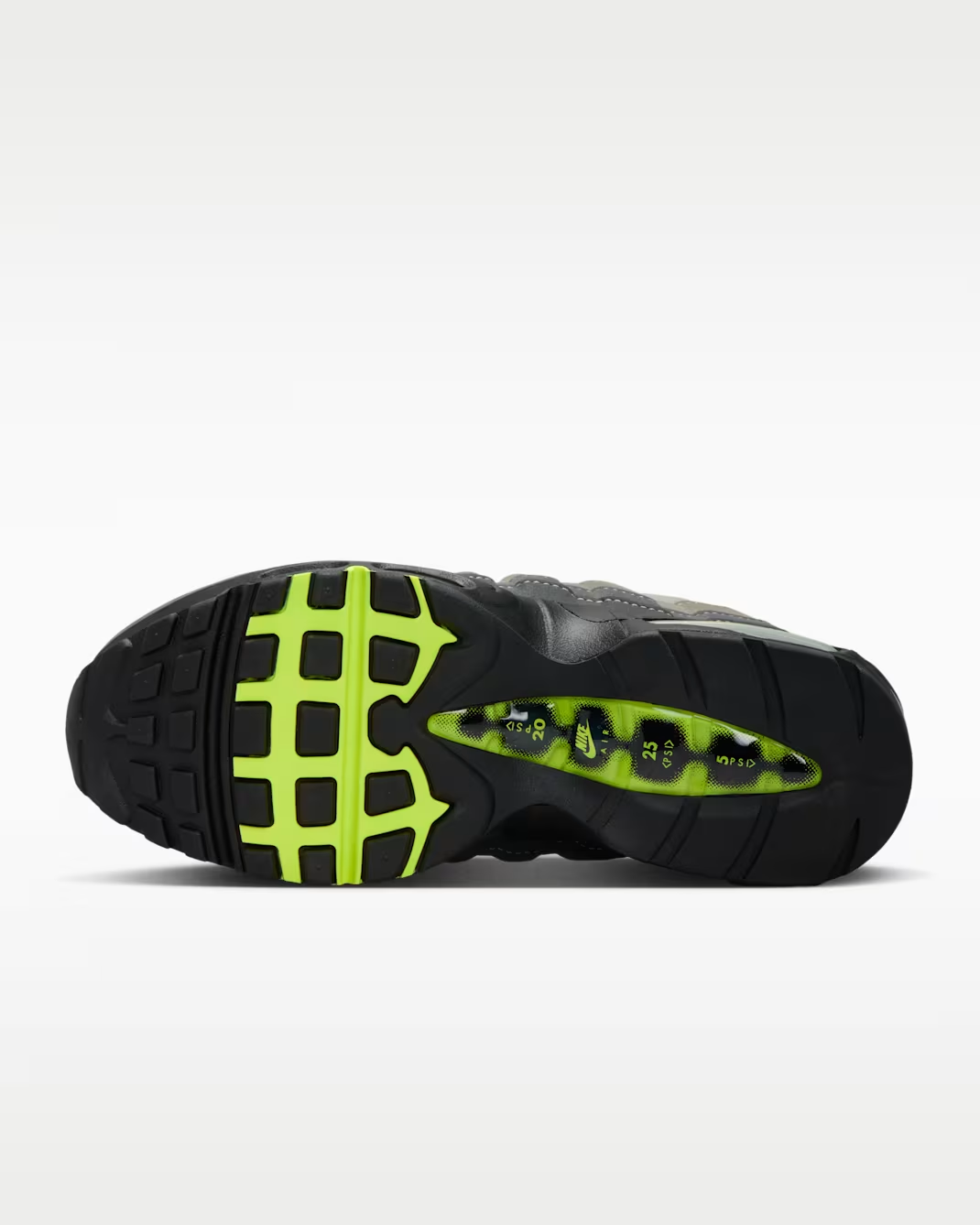 Wavy Air Cushion Layered Sneakers