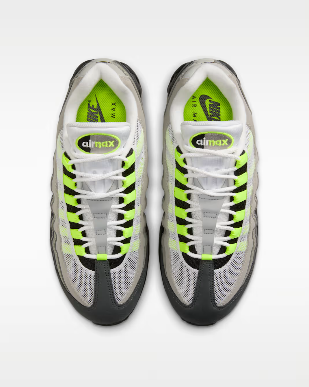 Wavy Air Cushion Layered Sneakers