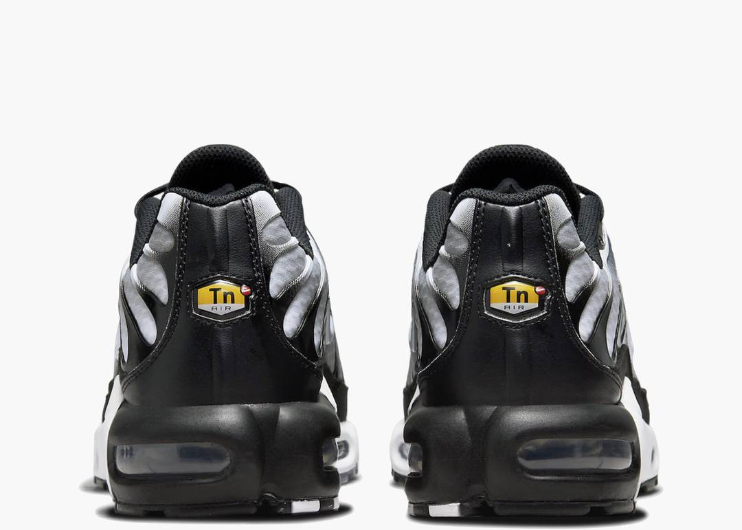 Black Silver Air Cushion Sneakers