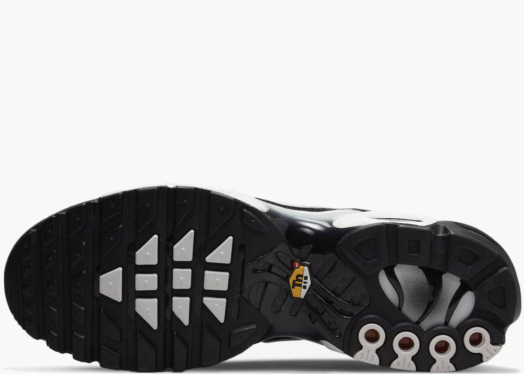 Black Silver Air Cushion Sneakers