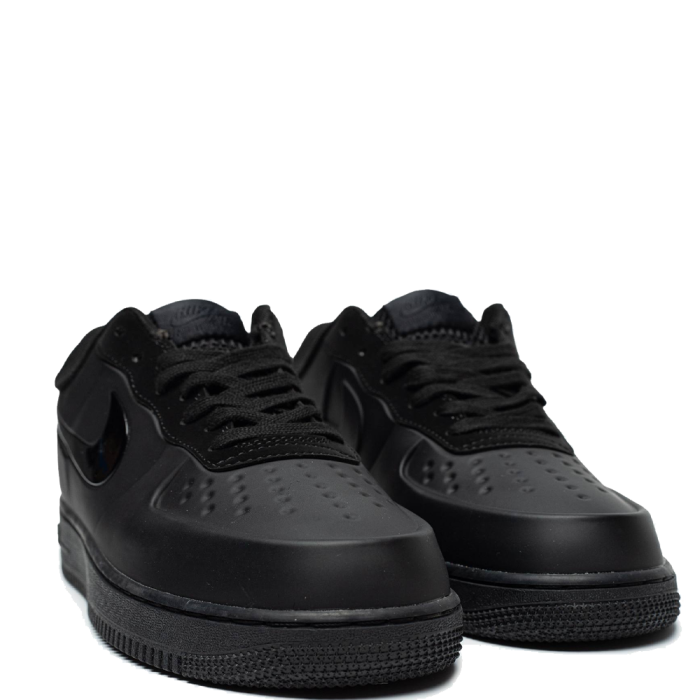 Black Gloss Finish Casual Sneakers